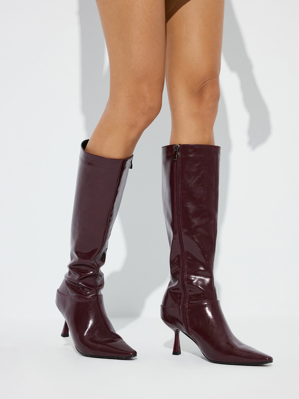 Knee-High Stiletto Boots