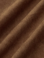 Suede Effect Belted Lapel Jacket