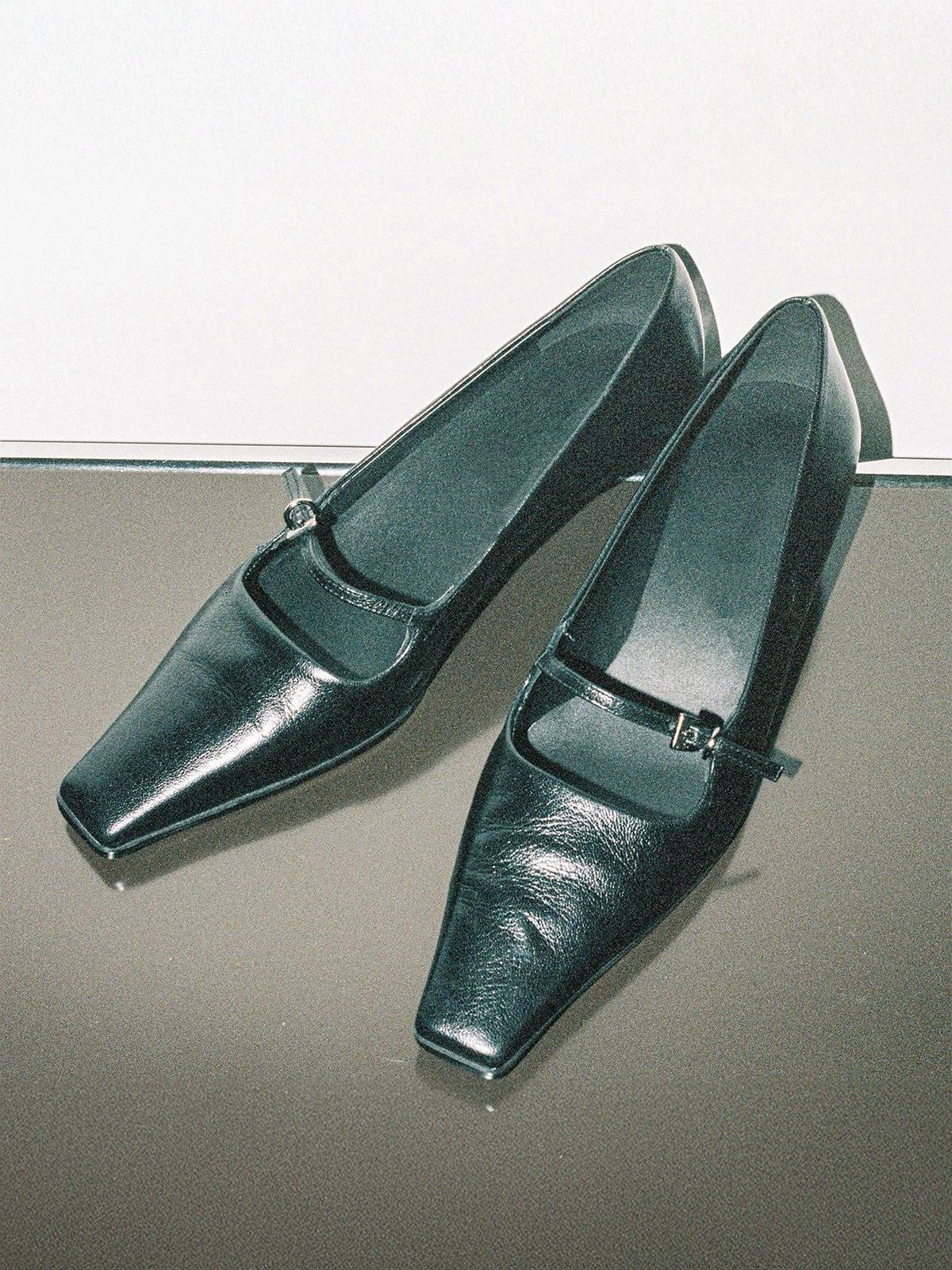 Square Toe Mary Jane Pumps