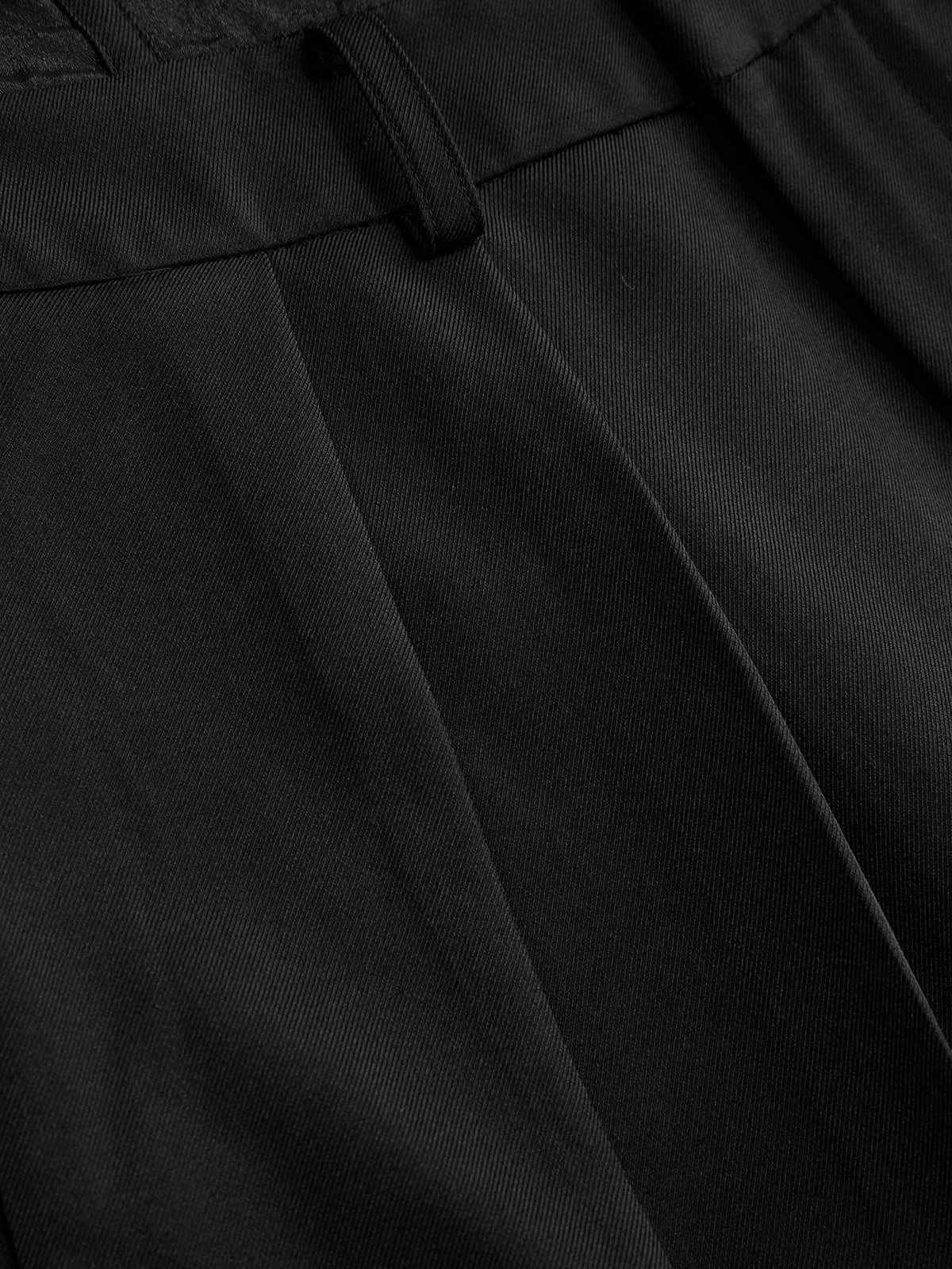 Corset Waist Pleated Wide Leg Pants