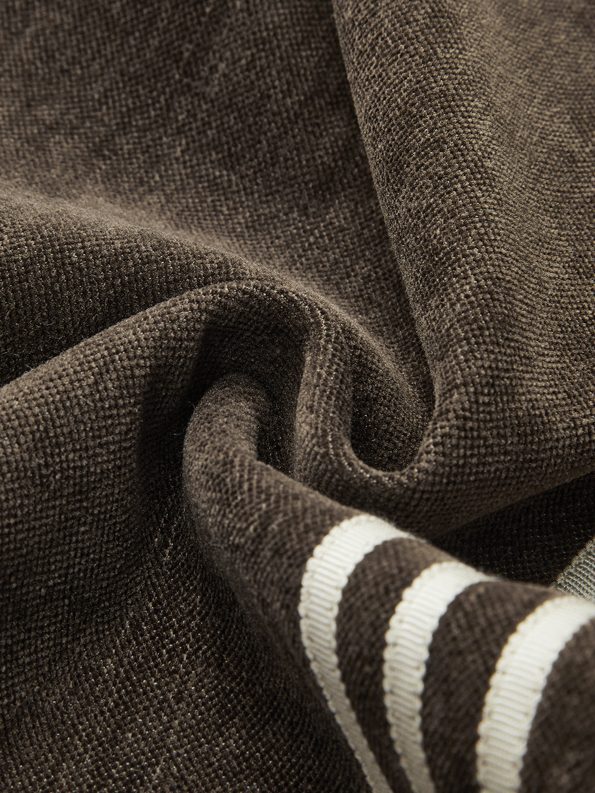 Side-Stripe Corduroy Wide-Leg Pants